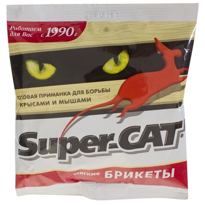 Средство для садовых растений от крыс и мышей Super Cat 100 г