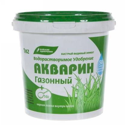 Удобрение Акварин Газонный водорастворимое комплексное 1 кг