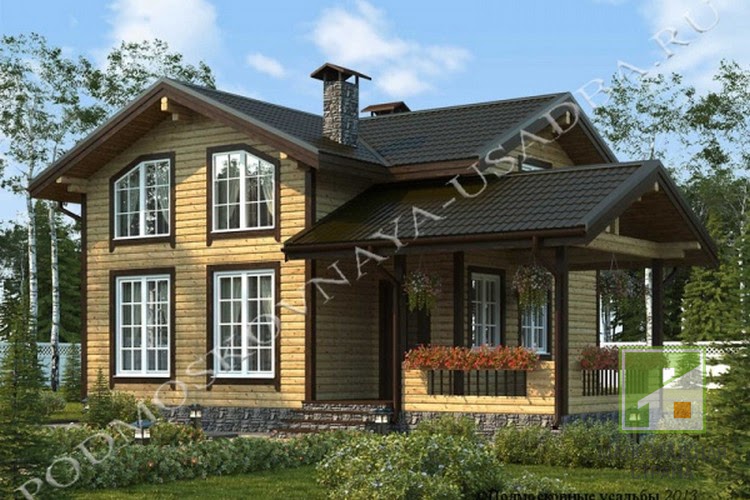 Проект дома Александрия, площадью 120 м²